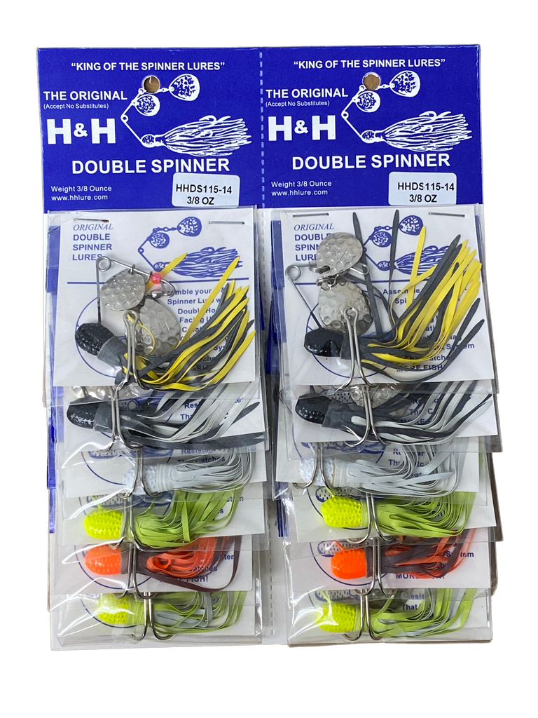 double spinner fishing lures H&H Original Spinner Lure