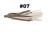 Rubber Skirts (2-1/2" 20 Tail & 40 Tail) - H&H Lure Company