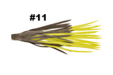 Rubber Skirts (3" 40 Tail & 2-1/2" 80 Tail) - H&H Lure Company