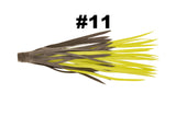 Rubber Skirts (2-1/2" 20 Tail & 40 Tail) - H&H Lure Company