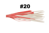 Rubber Skirts (2-1/2" 20 Tail & 40 Tail) - H&H Lure Company