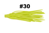 Rubber Skirts (2-1/2" 20 Tail & 40 Tail) - H&H Lure Company