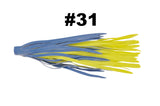 Rubber Skirts (2-1/2" 20 Tail & 40 Tail) - H&H Lure Company