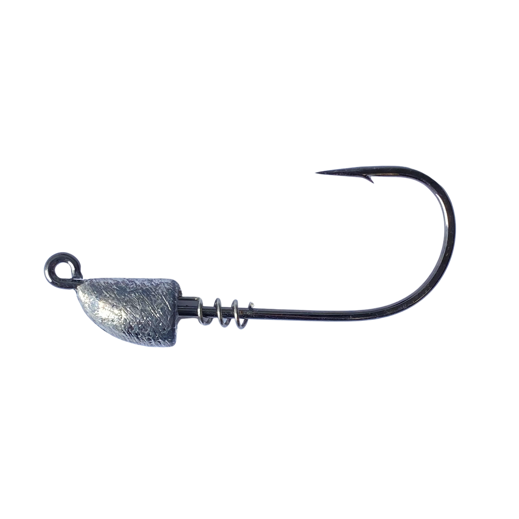 Têtes De Jig H&H Coastal Tackle 1oz – Pack De 4, Orange Fluo Hi-Vis, Gros Poissons
