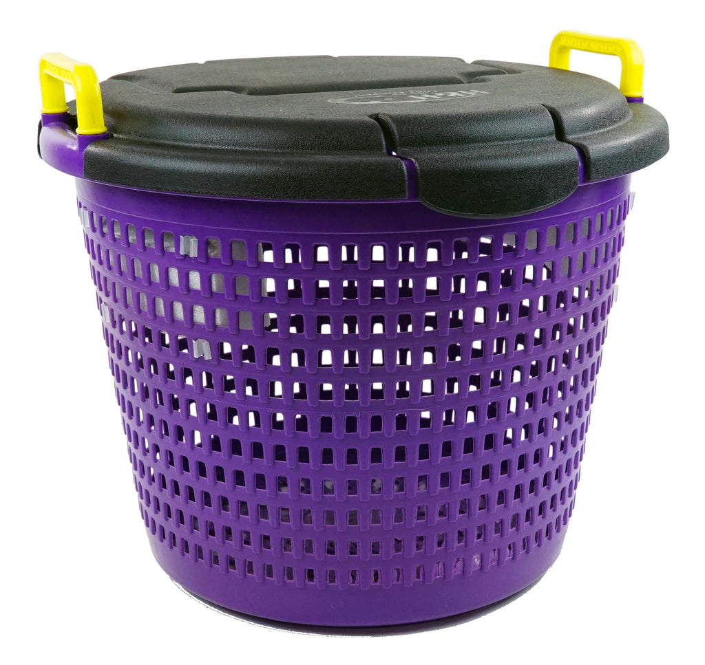 Handy Basket - Purple For Fishing, Laundry, All
