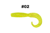 3" Salty Curl Tail - H&H Lure Company