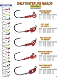 Pro Threader Jig Heads (1/16 oz - 3/8 oz) - H&H Lure Company