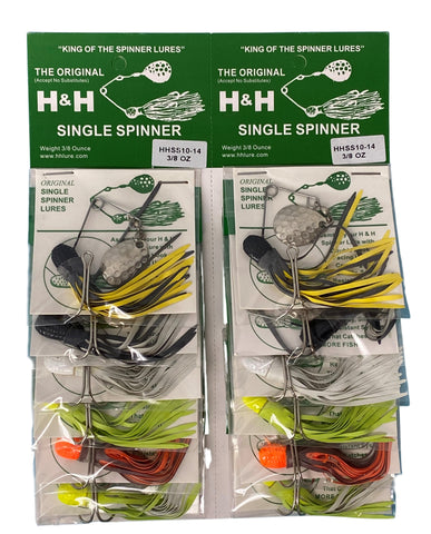 H&H Original Spinner Lure - Assortment Card - H&H Lure Company