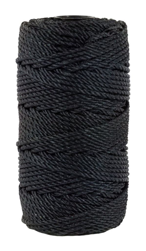 Sea Gear - Nylon Dyed & Bonded Twine Black