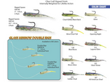 H&H Glass Minnow Double Rigs - H&H Lure Company