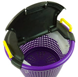 H&H 40LB Champagne Basket With Lid Kit Combo *NEW*