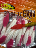 3" Salty Grubs - H&H Lure Company