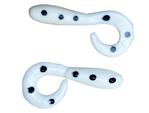 1 1/2" Cajun Tiny Hook Tail Refill - Sale - H&H Lure Company