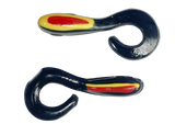 1 1/2" Cajun Tiny Hook Tail Refill - Sale - H&H Lure Company
