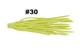 Rubber Skirts (3" 40 Tail & 2-1/2" 80 Tail) - H&H Lure Company