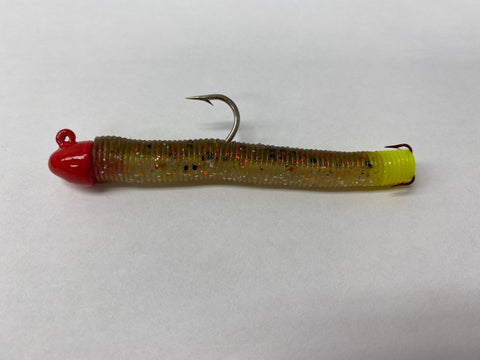 NORTHLAND TACKLE UV Whistler Jig – 1/8 Oz, Size 1.5, UV Pink Tiger – 2 Pack For Perch, Crappie, Walleye & Bass
