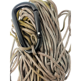 100' Utility line - Paracord and Carabiner - Sale - Closeout - H&H Lure Company