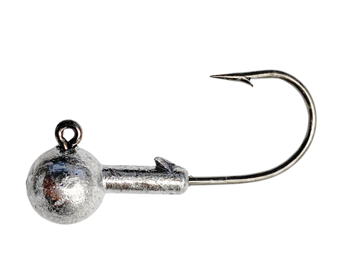 Round Black Nickel - RBK Jig Heads (1/16 oz - 1/2 oz)– H&H Lure Company