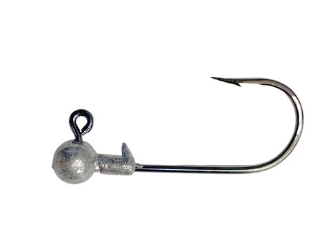 Round Black Nickel - RBK Jig Heads (1/16 oz - 1/2 oz) - H&H Lure Company