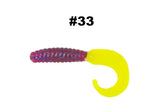 3" Salty Curl Tail - H&H Lure Company