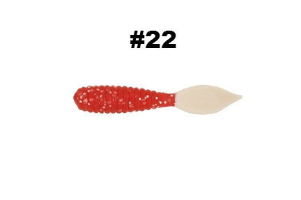 2-inch Crappie Grubs 50 Pack | GIBSON BAITS 2-inch Crappie Grubs 50 Pack | GIBSON BAITS