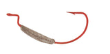 Wide Offset Flutter Hook Jig Heads - H&H Lure Company