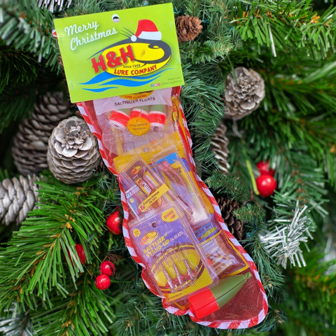 H&H Lure Christmas Stocking - The Perfect Gift for the Fishermen in your life - H&H Lure Company