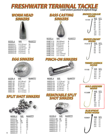 White Perch Hooks