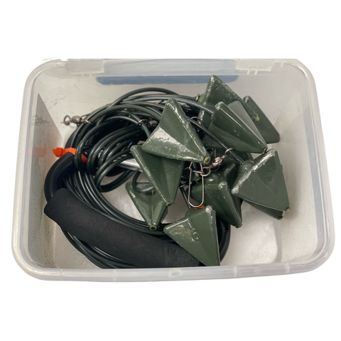 broadhead fishing lure H&H "No Hassle" Broadhead Decoy Anchor Weights-*NEW*– H&H Lure Company