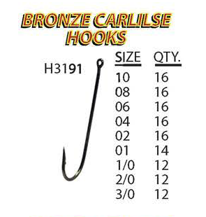 Carlilse Hooks– H&H Lure Company