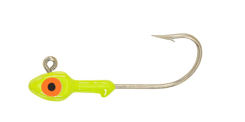 DO IT MOLD Hot Lips Jig Heads – Unpainted – 1/8 Oz To 1-1/2 Oz – Eagle Claw #635 Hooks – USA Made