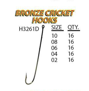 Cricket Hooks– H&H Lure Company