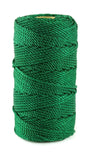 1/4 lb. Twisted Nylon Twine - Green / White - H&H Lure Company