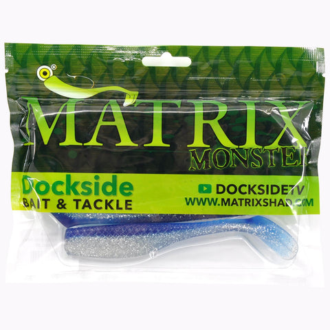 Matrix Shad Monster Shad 5in 5pk Flying Mullet