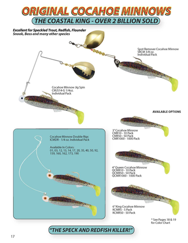 Cocahoe Minnow Double Rig– H&H Lure Company