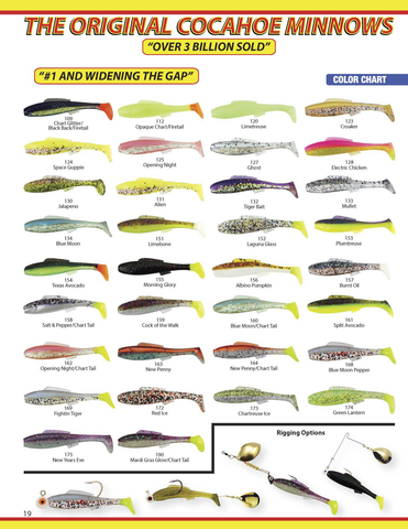 3 Cocahoe Minnow (50-pack)– H&H Lure Company
