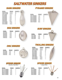 Saltwater Sinkers - H&H Lure Company