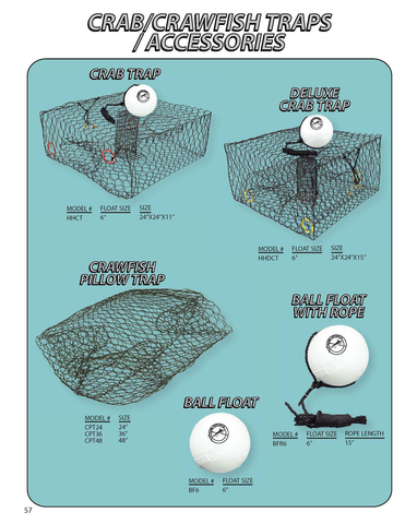 Crawfish Trap Design and Construction - SRAC Fact Sheets