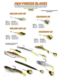 Finesse Blades - H&H Lure Company