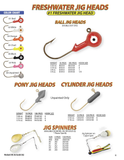 Cylinder Jig Heads - H&H Lure Company
