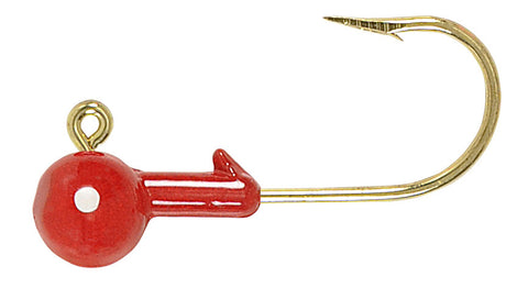 Round Jig Heads Gold Hook (1/16 oz - 1/2 oz) - H&H Lure Company