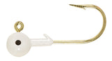 Round Jig Heads Gold Hook (1/16 oz - 1/2 oz) - H&H Lure Company