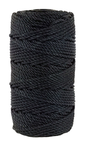1 lb. Black Tarred Twisted Twine– H&H Lure Company